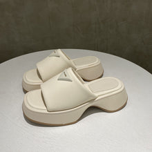 Load image into Gallery viewer, PU Leather Platform Sandals