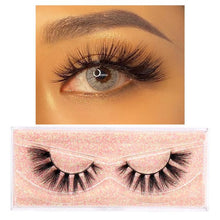 Load image into Gallery viewer, 3D Mink Lashes Fluffy Soft Wispy Natural Cross Eyelash