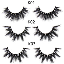 Load image into Gallery viewer, 3D Mink Lashes Fluffy Soft Wispy Natural Cross Eyelash