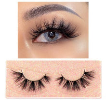 Load image into Gallery viewer, 3D Mink Lashes Fluffy Soft Wispy Natural Cross Eyelash