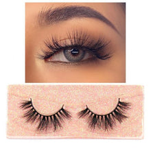 Load image into Gallery viewer, 3D Mink Lashes Fluffy Soft Wispy Natural Cross Eyelash