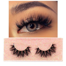 Load image into Gallery viewer, 3D Mink Lashes Fluffy Soft Wispy Natural Cross Eyelash