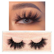 Load image into Gallery viewer, 3D Mink Lashes Fluffy Soft Wispy Natural Cross Eyelash