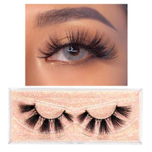 Load image into Gallery viewer, 3D Mink Lashes Fluffy Soft Wispy Natural Cross Eyelash