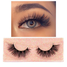 Load image into Gallery viewer, 3D Mink Lashes Fluffy Soft Wispy Natural Cross Eyelash