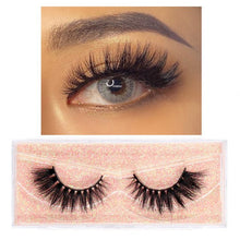 Load image into Gallery viewer, 3D Mink Lashes Fluffy Soft Wispy Natural Cross Eyelash