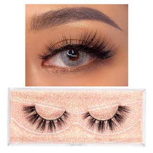 Load image into Gallery viewer, 3D Mink Lashes Fluffy Soft Wispy Natural Cross Eyelash