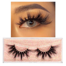 Load image into Gallery viewer, 3D Mink Lashes Fluffy Soft Wispy Natural Cross Eyelash