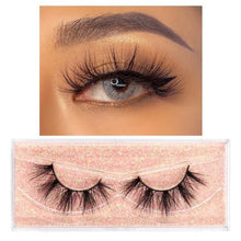 Load image into Gallery viewer, 3D Mink Lashes Fluffy Soft Wispy Natural Cross Eyelash
