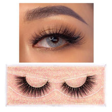 Load image into Gallery viewer, 3D Mink Lashes Fluffy Soft Wispy Natural Cross Eyelash