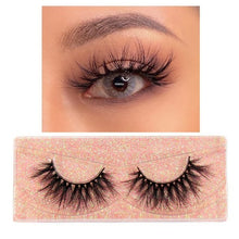 Load image into Gallery viewer, 3D Mink Lashes Fluffy Soft Wispy Natural Cross Eyelash