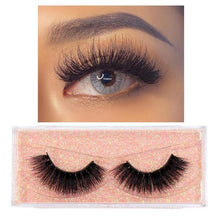Load image into Gallery viewer, 3D Mink Lashes Fluffy Soft Wispy Natural Cross Eyelash