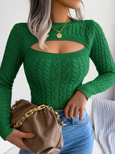 Load image into Gallery viewer, Women's Sexy Hollow-Out Knit Pullover Sweater