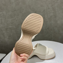 Load image into Gallery viewer, PU Leather Platform Sandals
