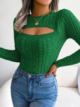 Load image into Gallery viewer, Women's Sexy Hollow-Out Knit Pullover Sweater
