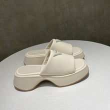 Load image into Gallery viewer, PU Leather Platform Sandals