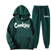 Load image into Gallery viewer, Trendy hoodie casual two-piece suit jacket pants fashion brand printing logo size S-3XL