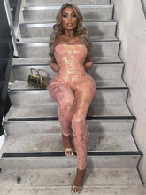 Load image into Gallery viewer, Jumpsuit Backless Cross Straps Sexy