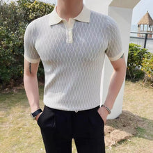 Load image into Gallery viewer, Men's Business Casual Knitting polos