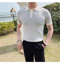 Load image into Gallery viewer, Men's Business Casual Knitting polos