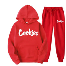 Load image into Gallery viewer, Trendy hoodie casual two-piece suit jacket pants fashion brand printing logo size S-3XL