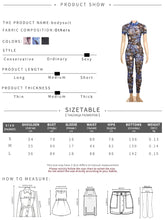 Load image into Gallery viewer, Colorful Print Jumpsuit Women Mesh  See Through Coquette Summer Backless