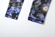 Load image into Gallery viewer, Colorful Print Jumpsuit Women Mesh  See Through Coquette Summer Backless