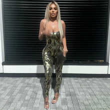 Load image into Gallery viewer, Jumpsuit Backless Cross Straps Sexy