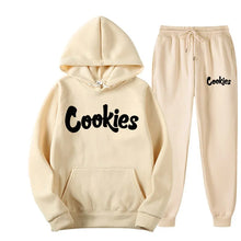 Load image into Gallery viewer, Trendy hoodie casual two-piece suit jacket pants fashion brand printing logo size S-3XL