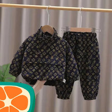 Load image into Gallery viewer, Two-Piece Baby Girl Clothes Set Unisex Pullover Kid's Outfit for 0-36 Months Streetwear Polyester Four Seasons