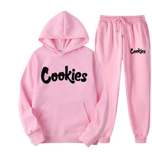 Load image into Gallery viewer, Trendy hoodie casual two-piece suit jacket pants fashion brand printing logo size S-3XL