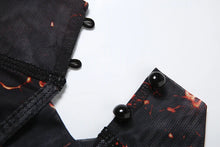 Load image into Gallery viewer, Colorful Print Jumpsuit Women Mesh  See Through Coquette Summer Backless