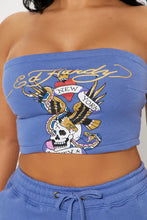 Load image into Gallery viewer, 2025 European and American Sexy Slim Tube Top Short Top Elastic Trousers Women Two Piece Sets