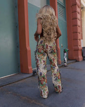 Load image into Gallery viewer, Fashion Print Women's Set Strapless Top and Wide Leg tassel Pants Summer Cargo Street Two 2 Piece Set Outfit Tracksuit