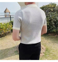 Load image into Gallery viewer, Men's Business Casual Knitting polos