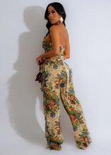 Load image into Gallery viewer, Fashion Print Women's Set Strapless Top and Wide Leg tassel Pants Summer Cargo Street Two 2 Piece Set Outfit Tracksuit