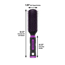 Load image into Gallery viewer, Conair Professional Nylon Bristle All-Purpose Hair Brush for Everyday Brushing (Colors and Packaging Vary), 1ct
