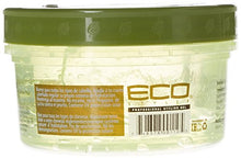 Load image into Gallery viewer, Ecoco Eco Style Gel Olive Oil - 100% Pure Olive Oil - Adds Shine And Tames Split Ends - Weightless Style - Nourishes And Repairs - Adds Moisture To The Scalp - Superior Hold - Healthy Shine - 8 Oz