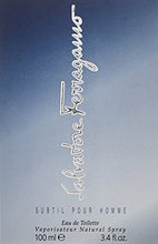 Load image into Gallery viewer, Salvatore Ferragamo Subtil Eau de Toilette Spray for Men, 3.4 Ounce