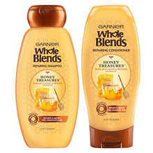 Load image into Gallery viewer, Garnier Hair Care Whole Blends Honey Treasures Repairing Shampoo and Conditioner, 44 Ounces