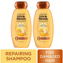 Load image into Gallery viewer, Garnier Hair Care Whole Blends Honey Treasures Repairing Shampoo and Conditioner, 44 Ounces