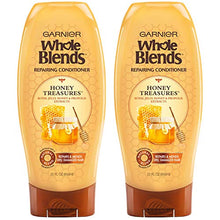 Load image into Gallery viewer, Garnier Hair Care Whole Blends Honey Treasures Repairing Shampoo and Conditioner, 44 Ounces